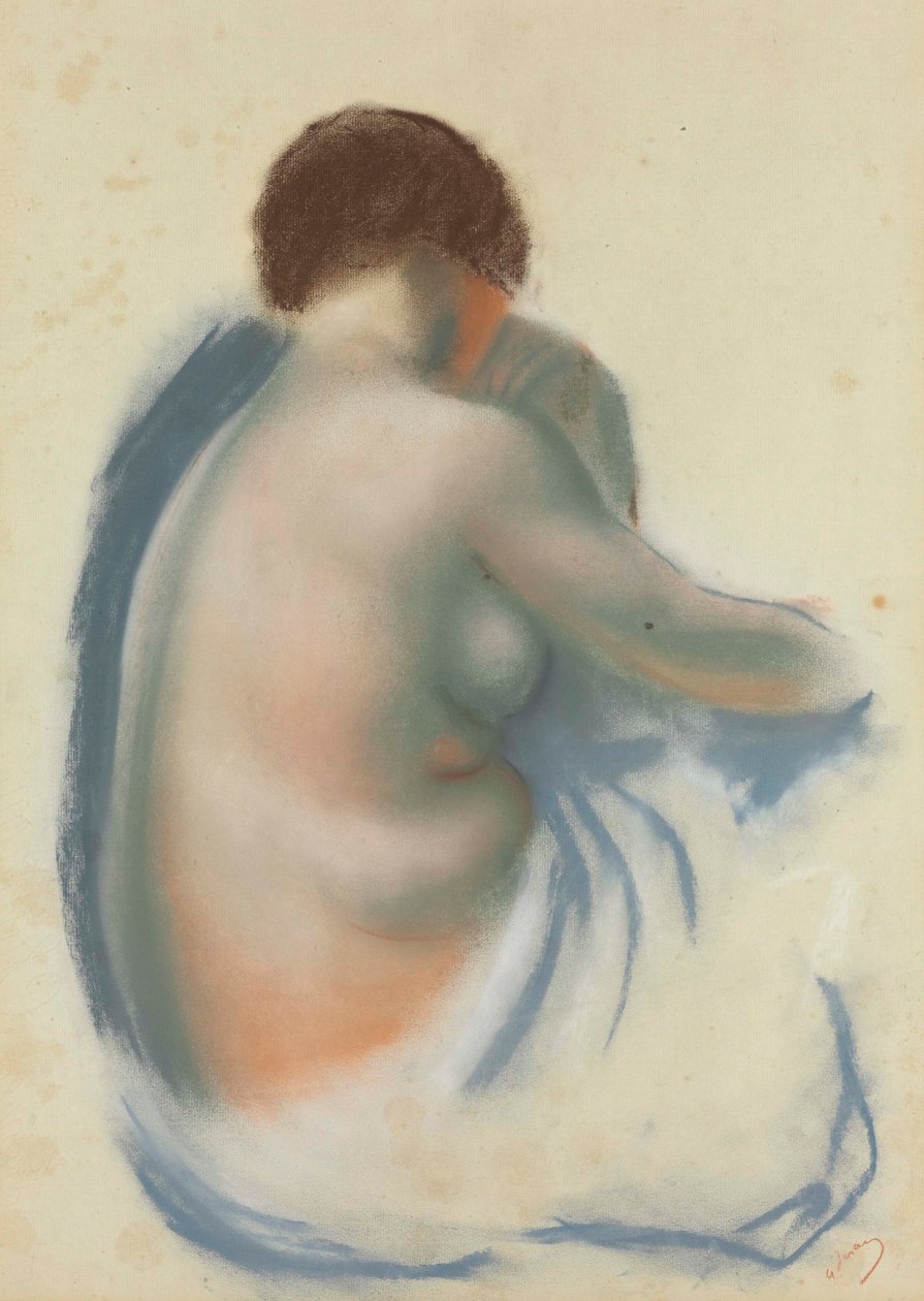 Nu assis da Andre Derain