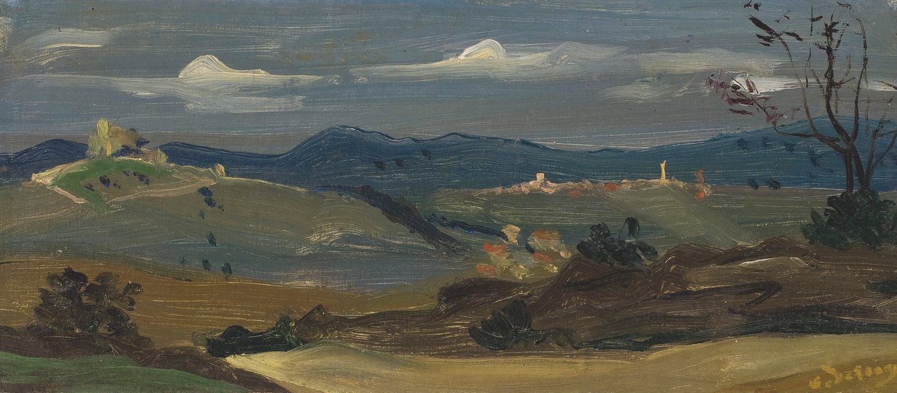 Paesaggio vicino a Eygalières da Andre Derain