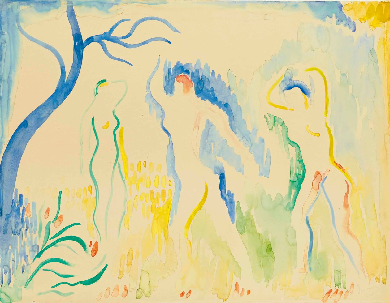 Tre bagnanti da Andre Derain