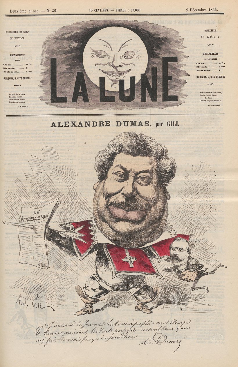 Gill - Dumas Père da Andre Gill