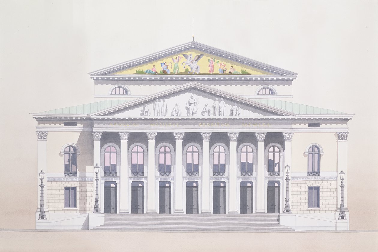 Opera di Stato Bavarese, Monaco, Germania da Andras Kaldor