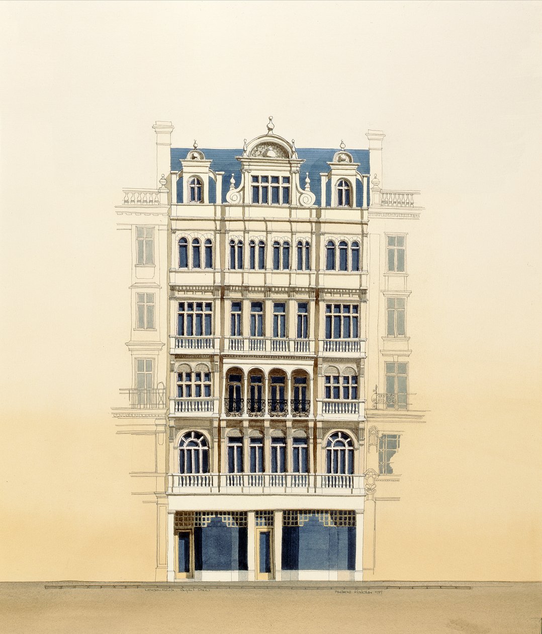 Casa di Londra da Andras Kaldor