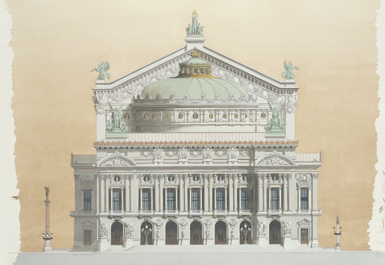 Opera Garnier, Parigi, Francia da Andras Kaldor