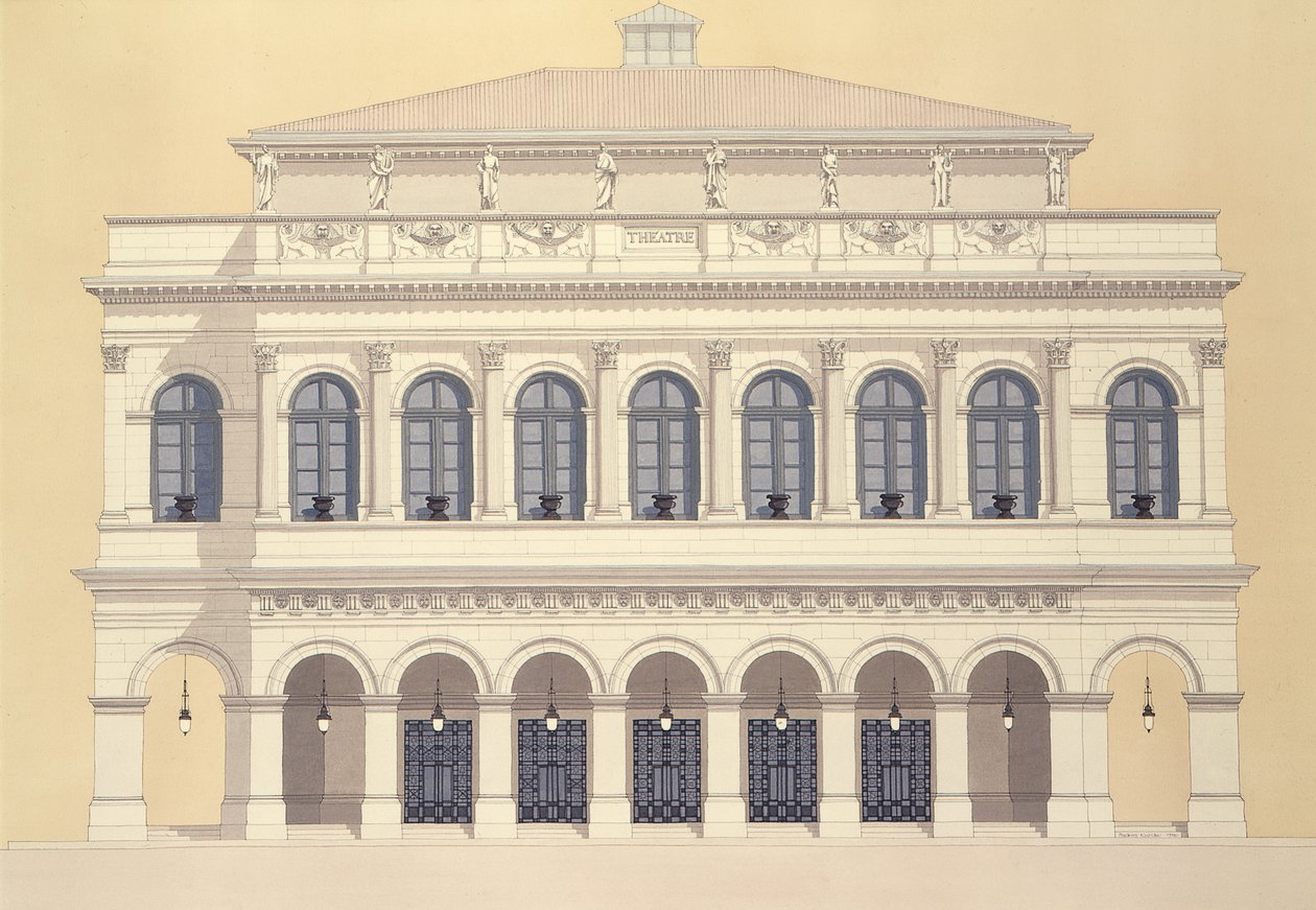 Opera di Lione, Francia da Andras Kaldor
