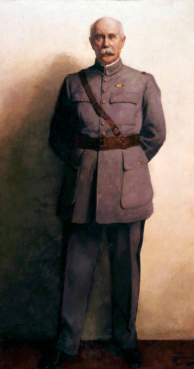 Maresciallo francese Philippe Pétain, 1932 da Andre Devambez