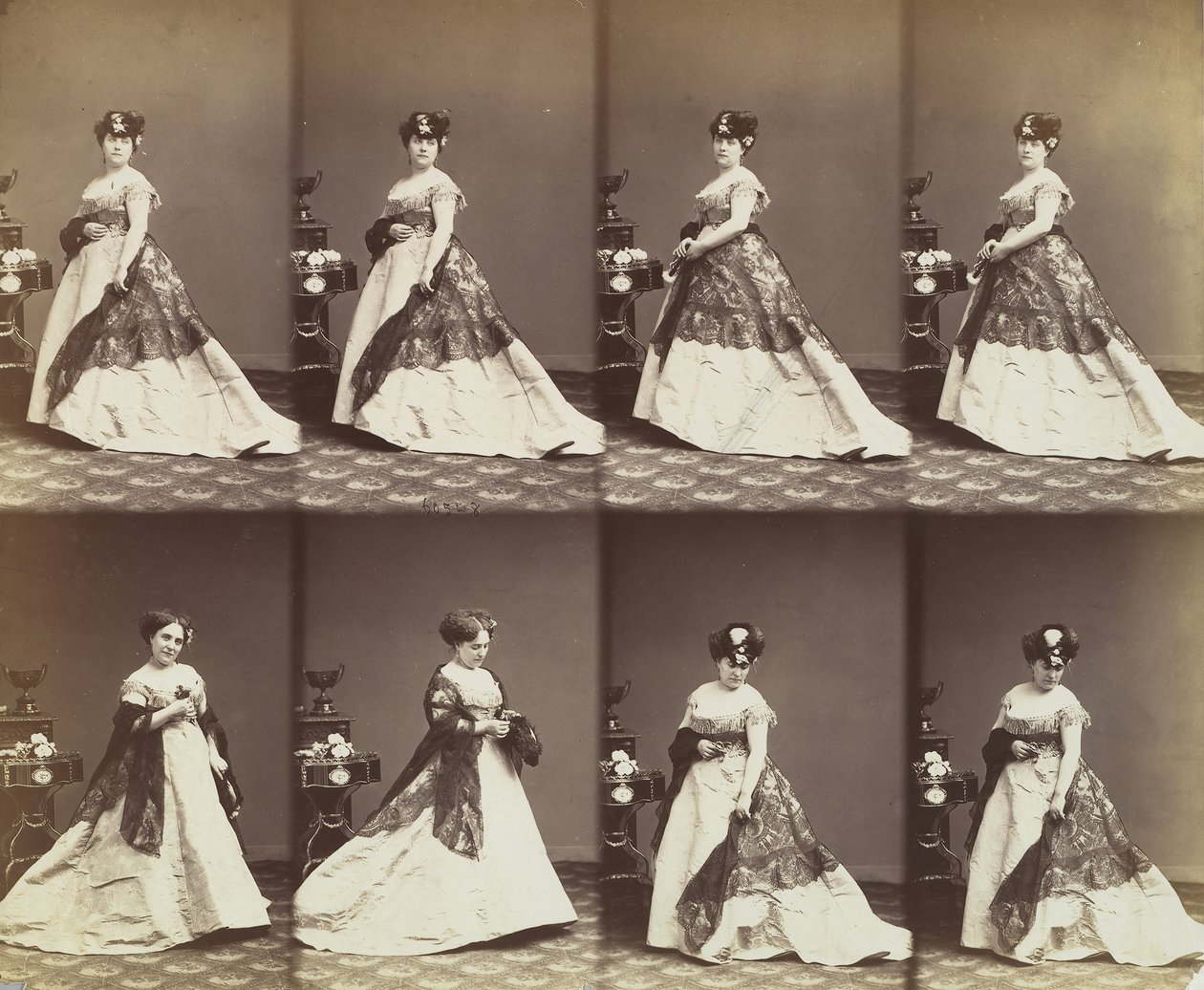 Louise Abigdon da Andre Adolphe Eugene Disderi