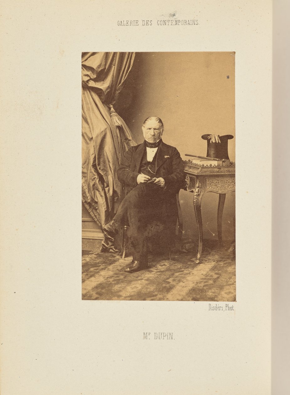 Signor Dupin da Andre Adolphe Eugene Disderi