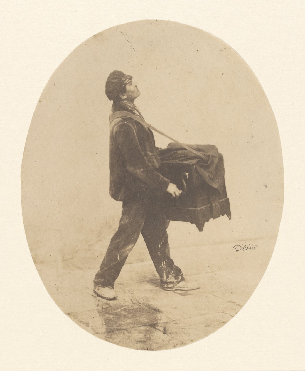 Il macinatore di organi da Andre Adolphe Eugene Disderi