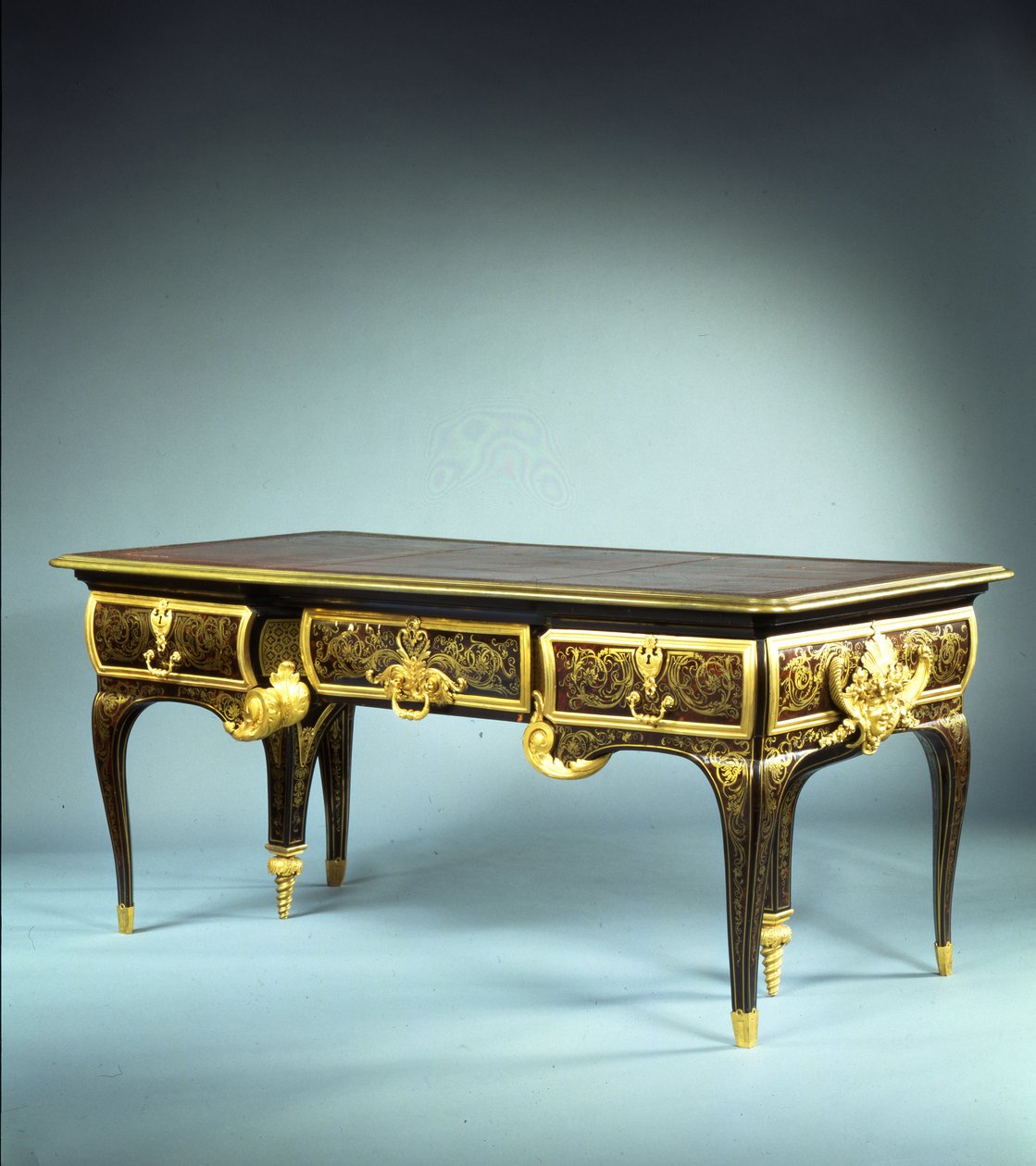 Bureau plat di Luigi XIV da Andre Charles Boulle