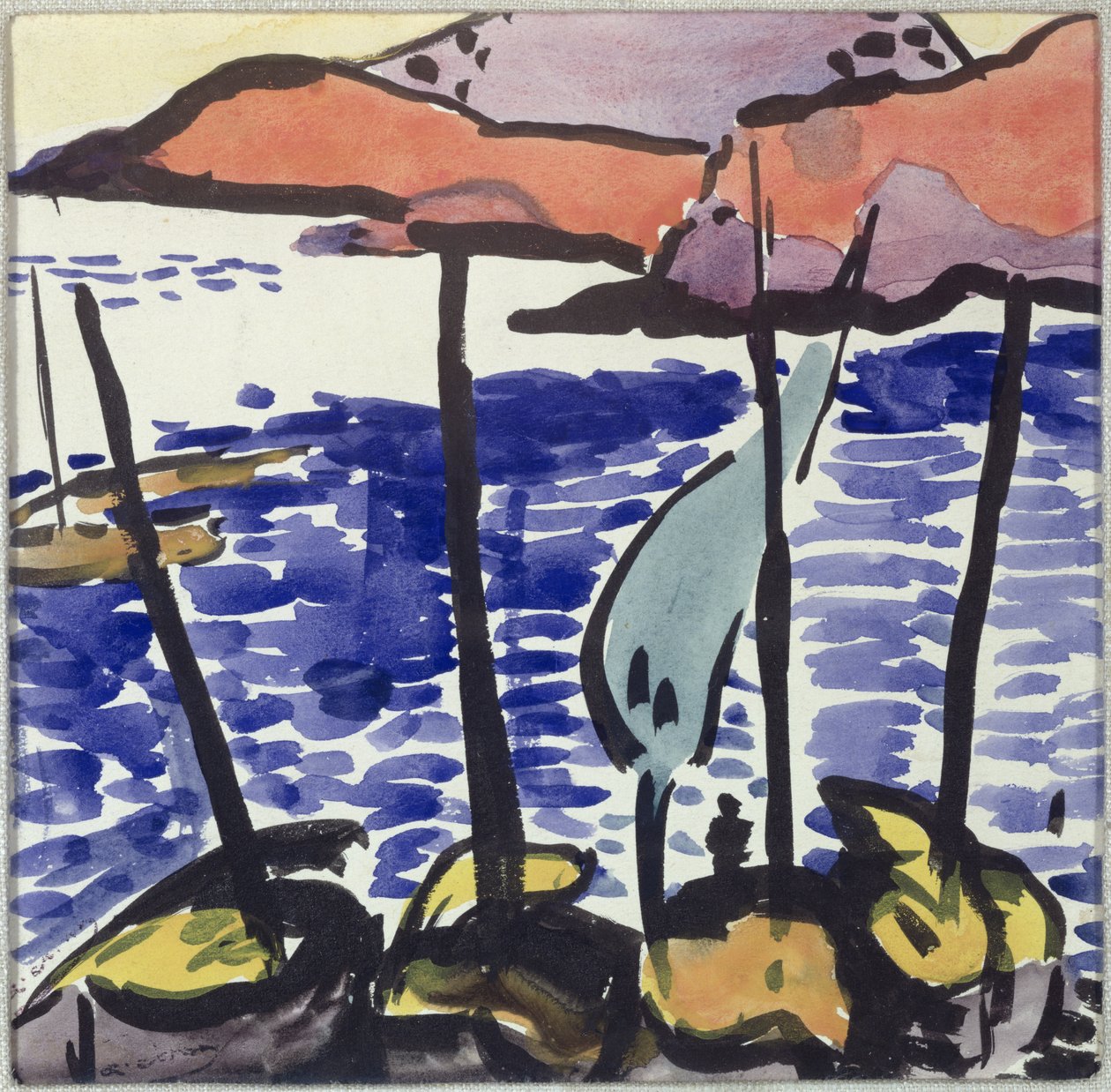Barche da pesca a Collioure da Andre Derain