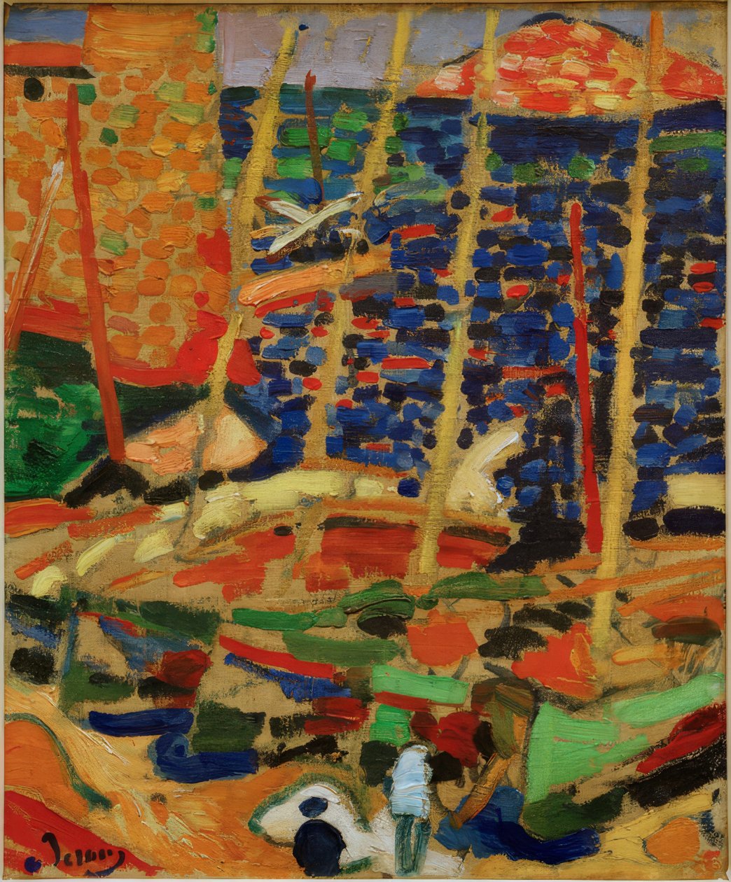 Il porto di Collioure da Andre Derain