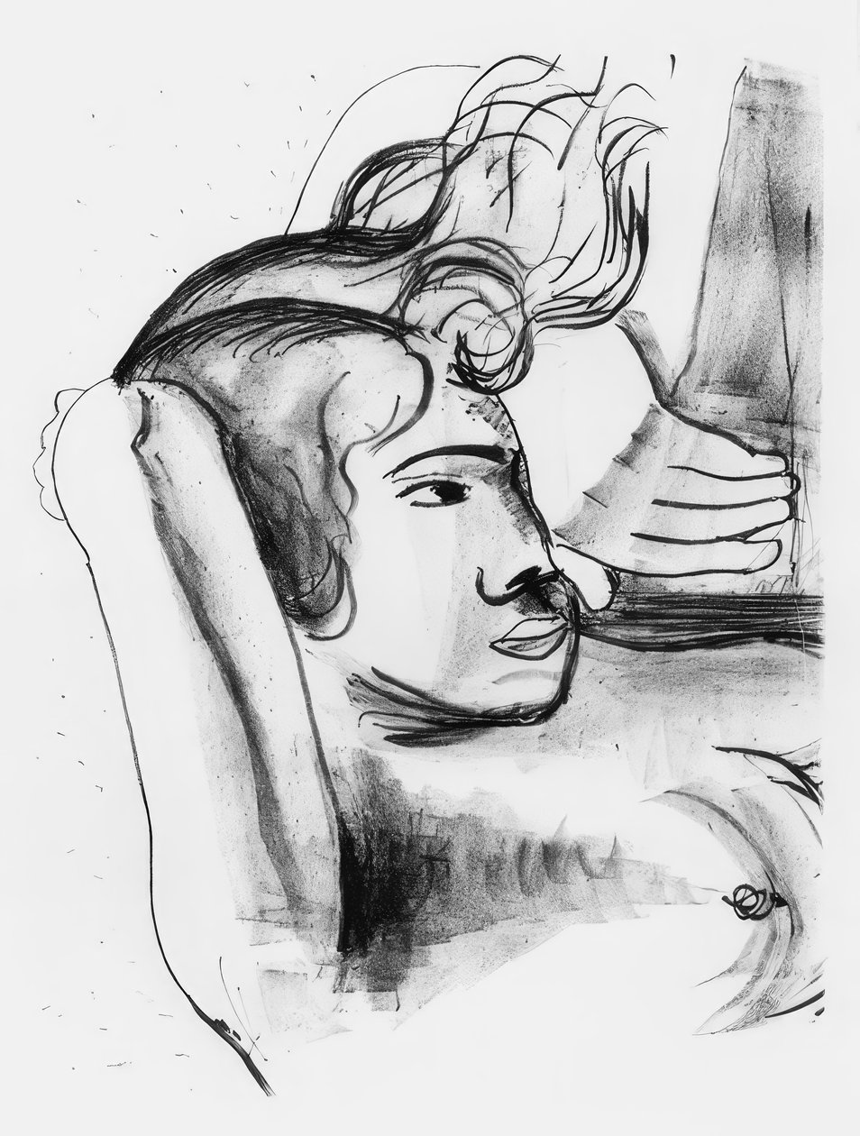 Testa di ragazza da Andre Derain