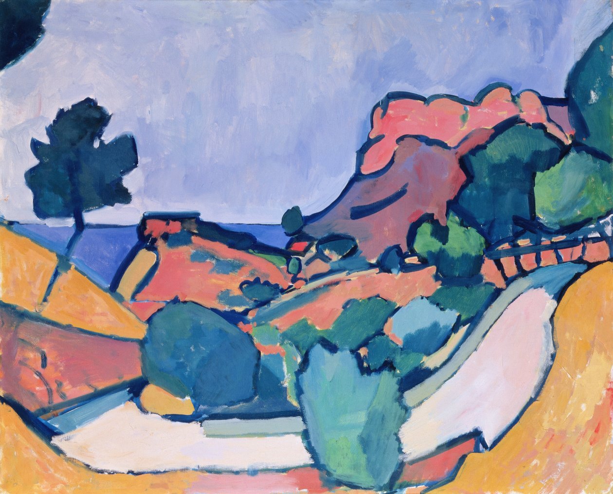 Strada di montagna da Andre Derain