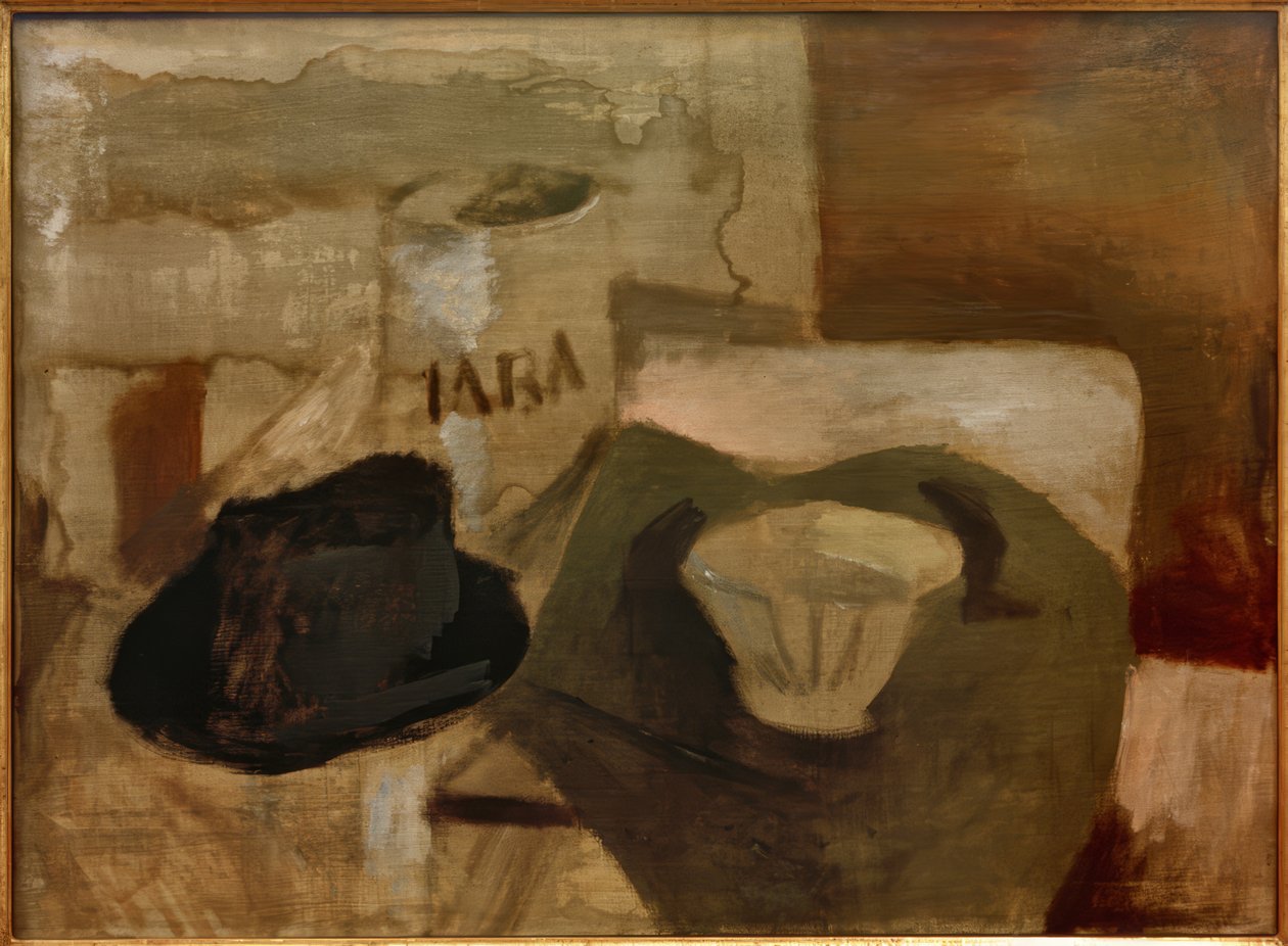 Natura morta con cappello e vasi da Andre Derain