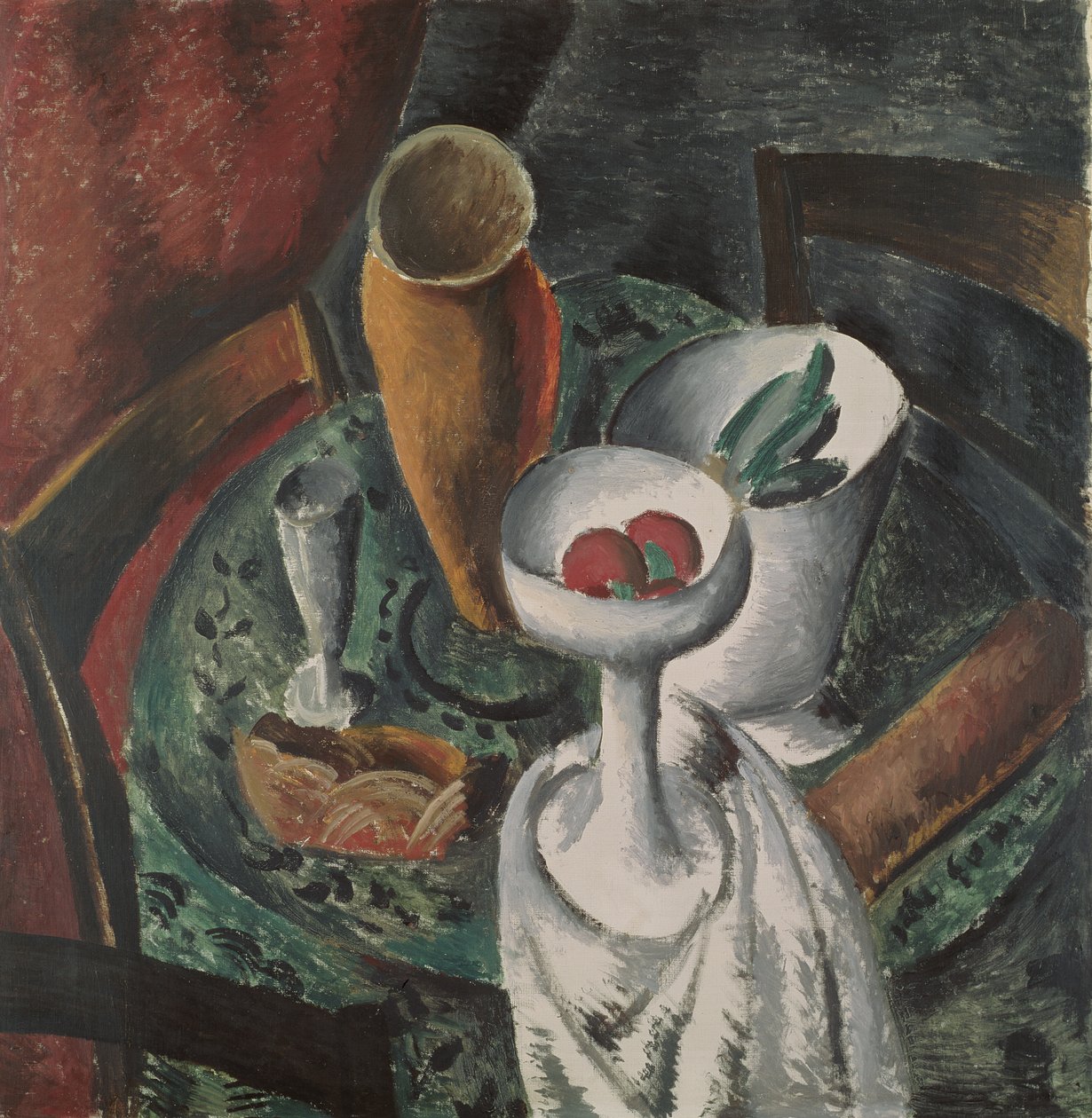 Tavolo e sedie da Andre Derain