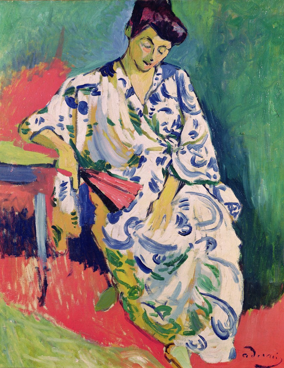 La donna con lo scialle da Andre Derain