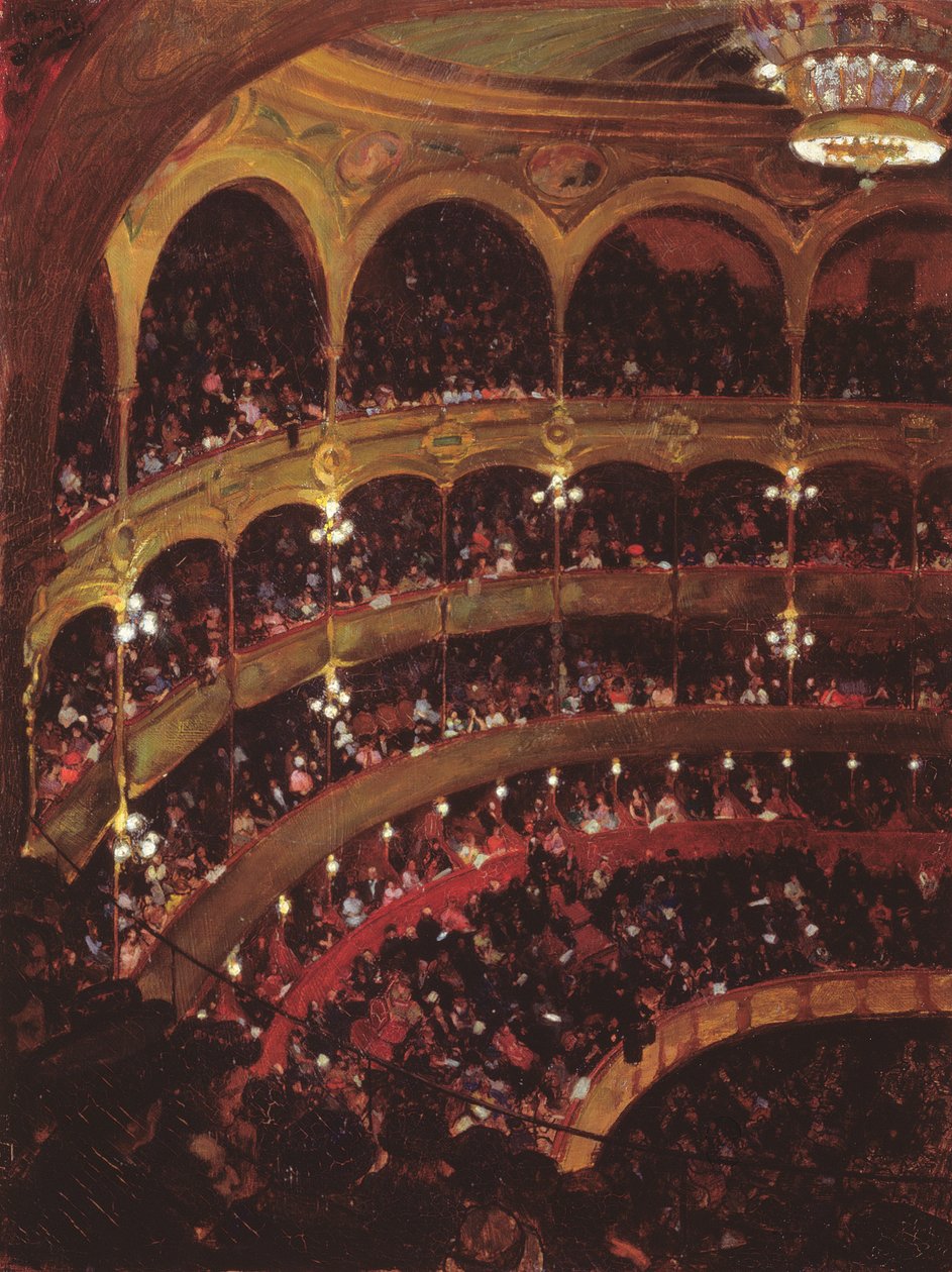 Sala da concerto da Andre Devambez