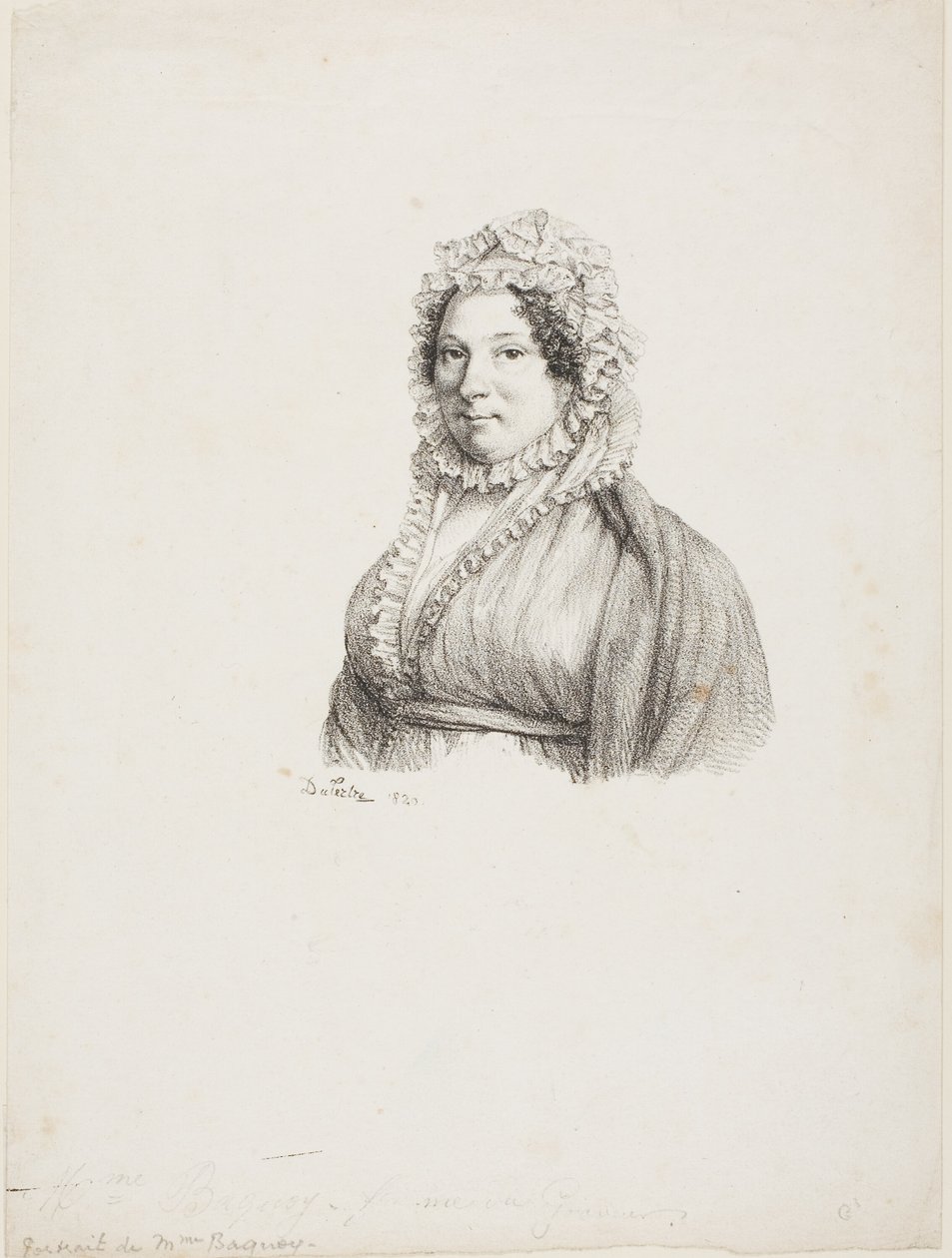 Ritratto di Madame Baquoy da Andre Dutertre