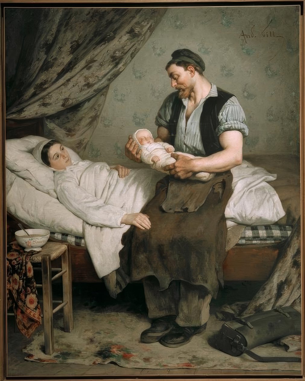 Il neonato da Andre Gill