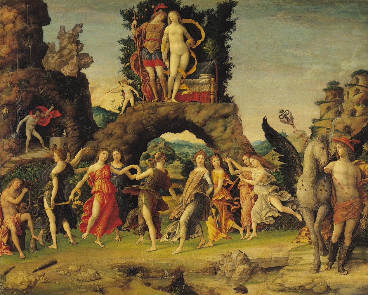 Il Parnaso: Marte e Venere da Andrea Mantegna