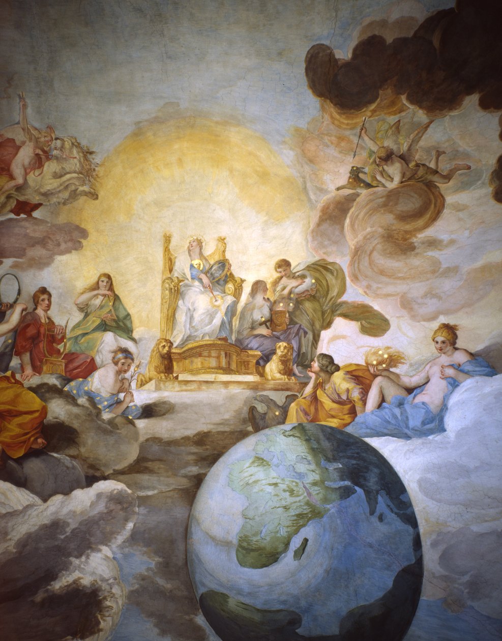 Allegoria della Saggezza Divina da Andrea Sacchi