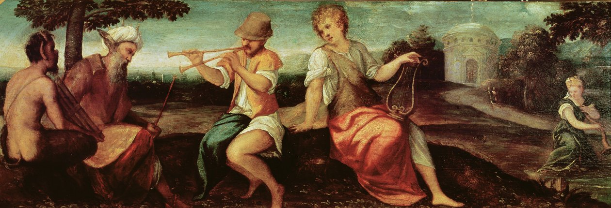 Il giudizio di Mida da Andrea Schiavone