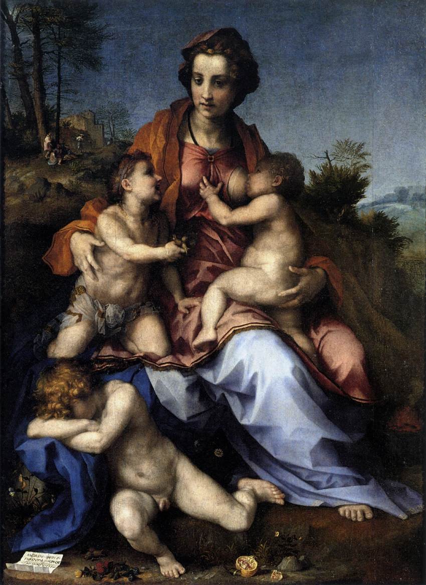 Carità da Andrea del Sarto