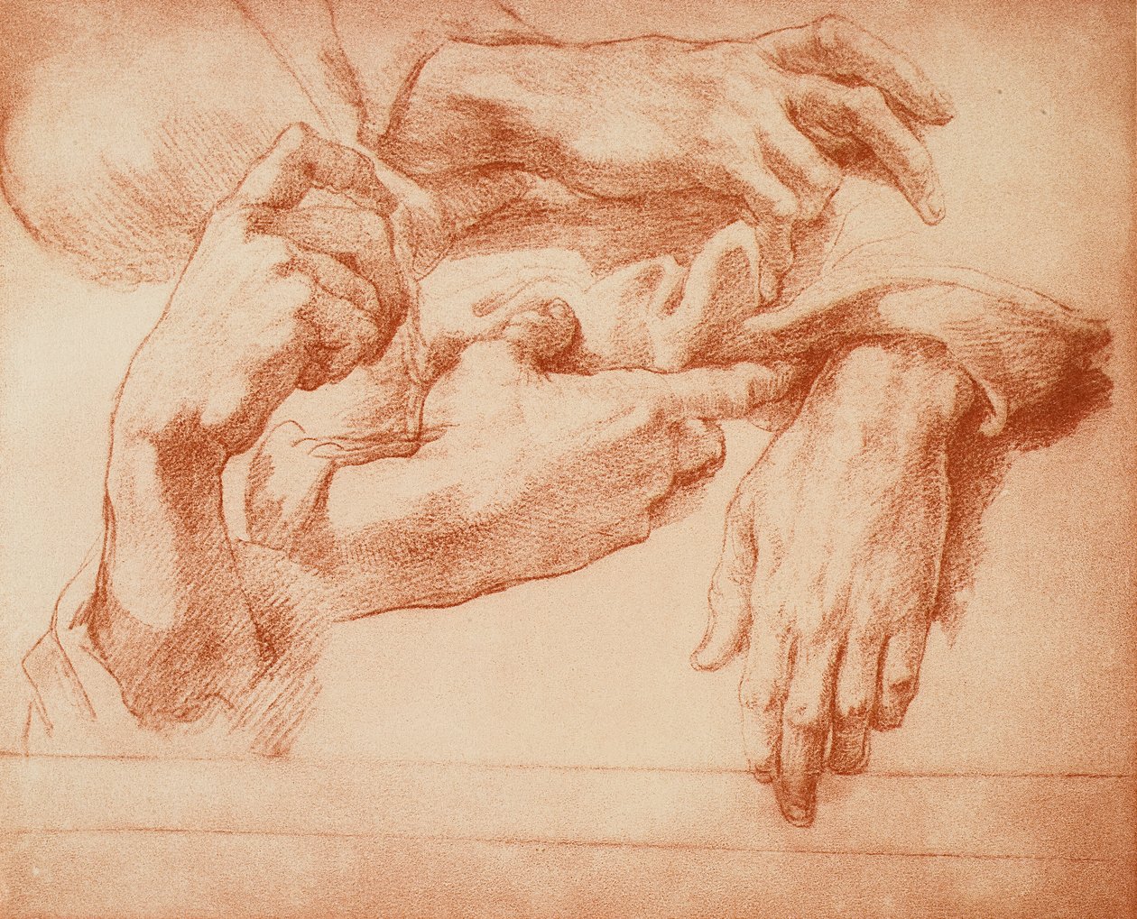 Studio di mani da Andrea del Sarto