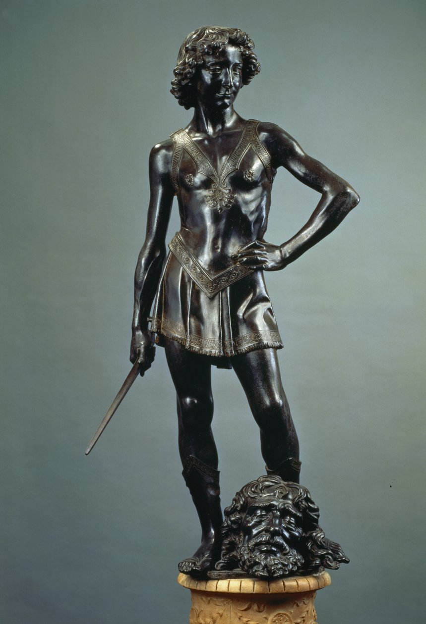 David, c.1470 (bronzo) da Andrea del Verrocchio