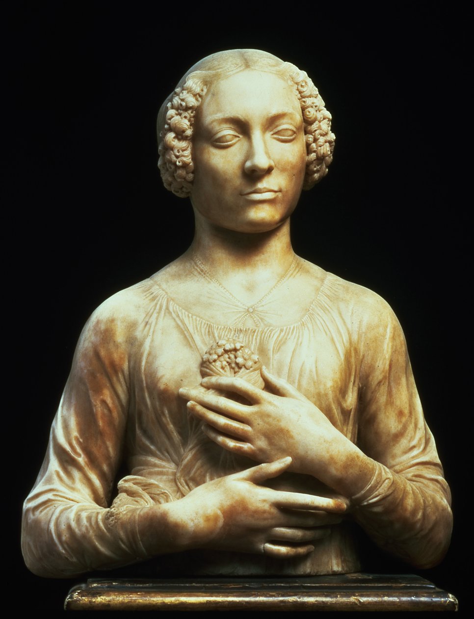 Donna con un bouquet da Andrea del Verrocchio