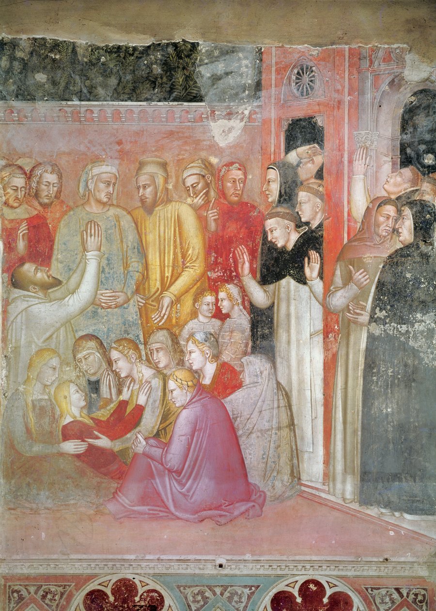 Un miracolo di San Pietro Martire, c.1365-67 da Andrea di Bonaiuto