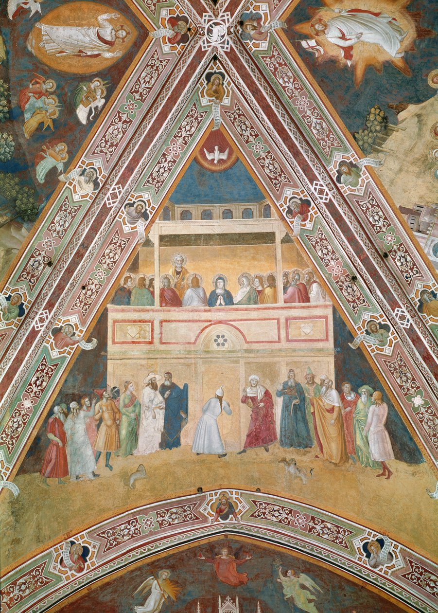 Pentecoste, c.1366-68 da Andrea di Bonaiuto