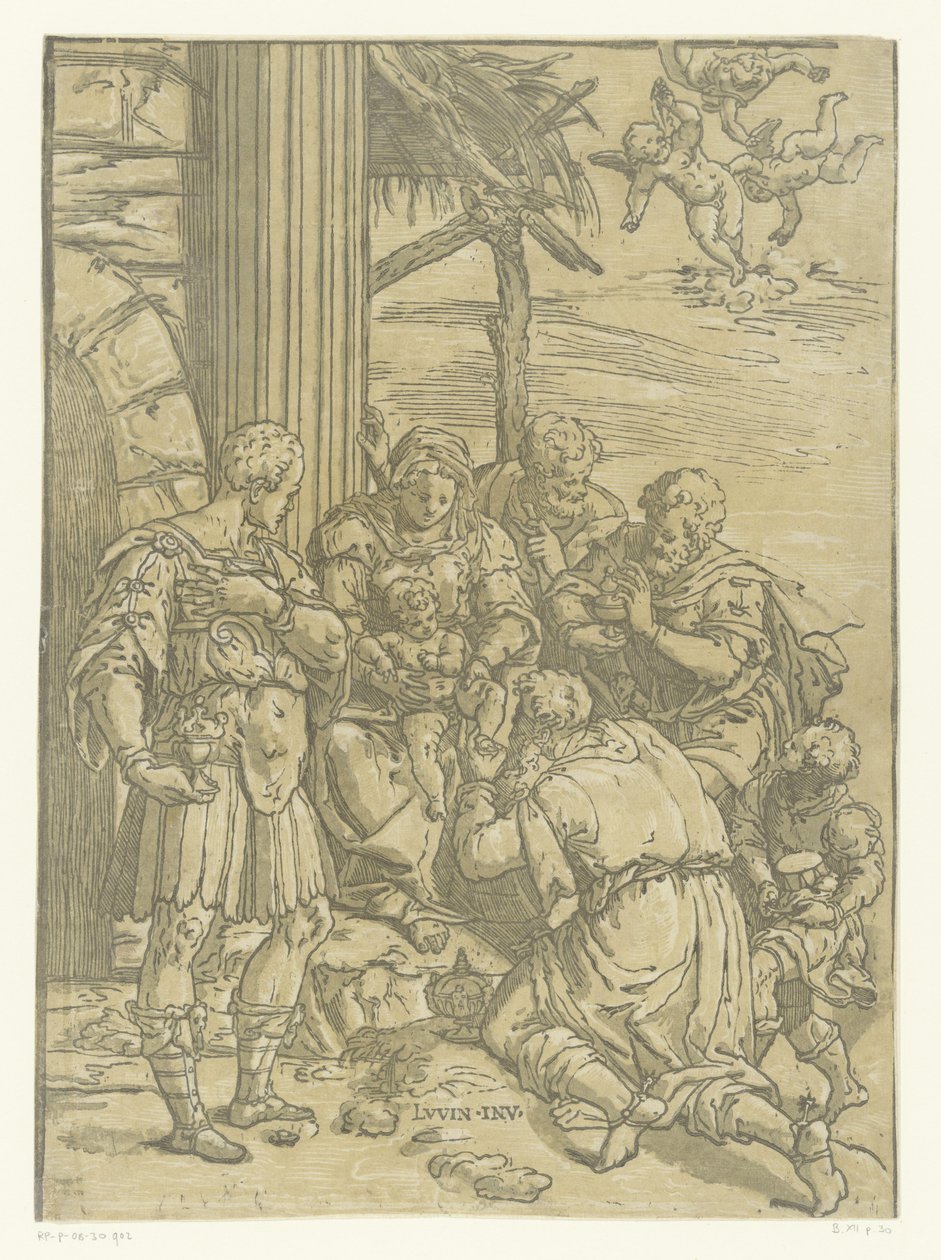 Adorazione dei Magi da Andrea Andreani