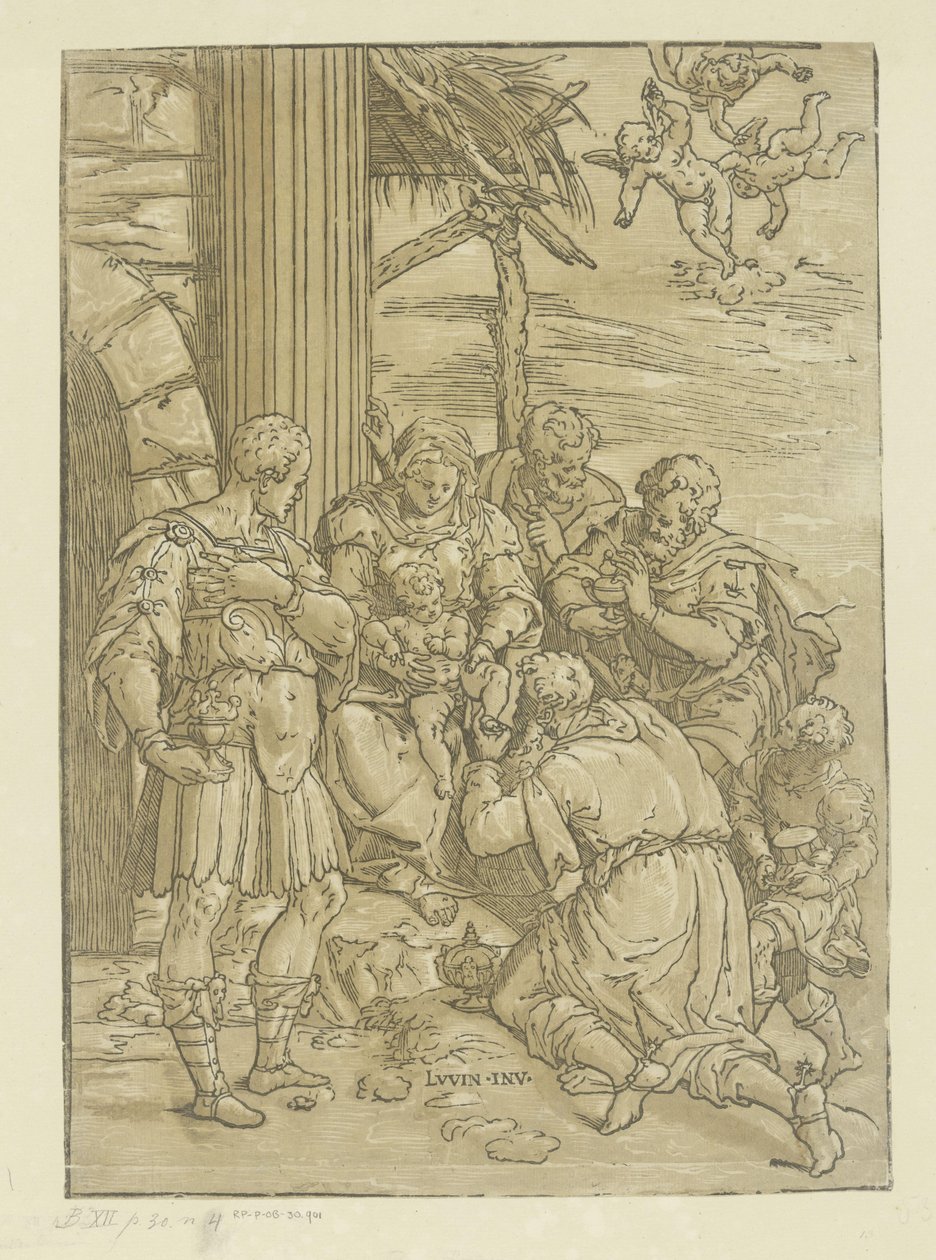 Adorazione dei Magi da Andrea Andreani