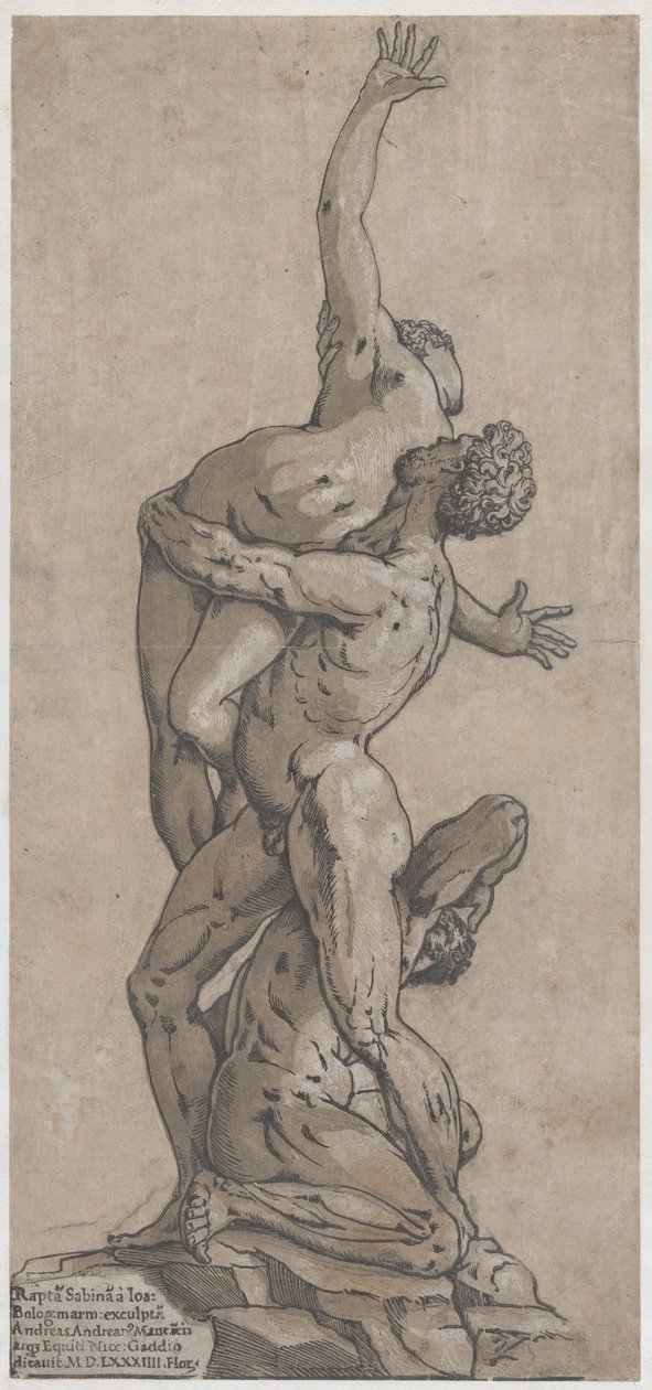 Ratto di una Sabina da Andrea Andreani