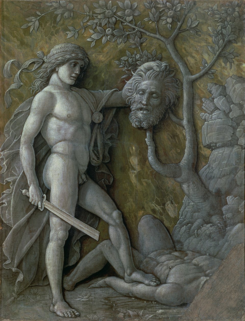 Davide con la testa di Golia da Andrea Mantegna