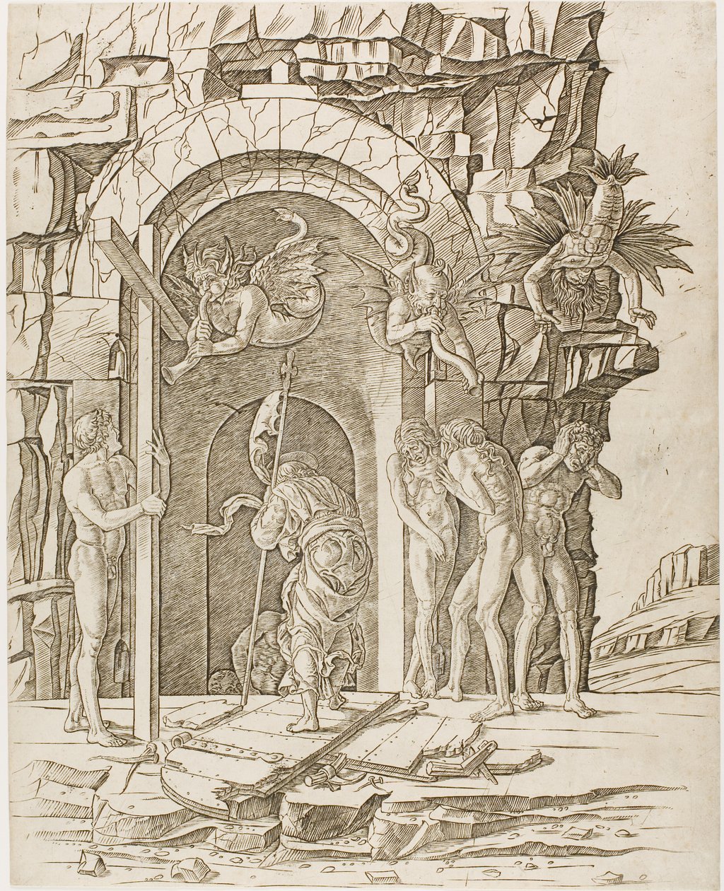 Discesa nel Limbo da Andrea Mantegna