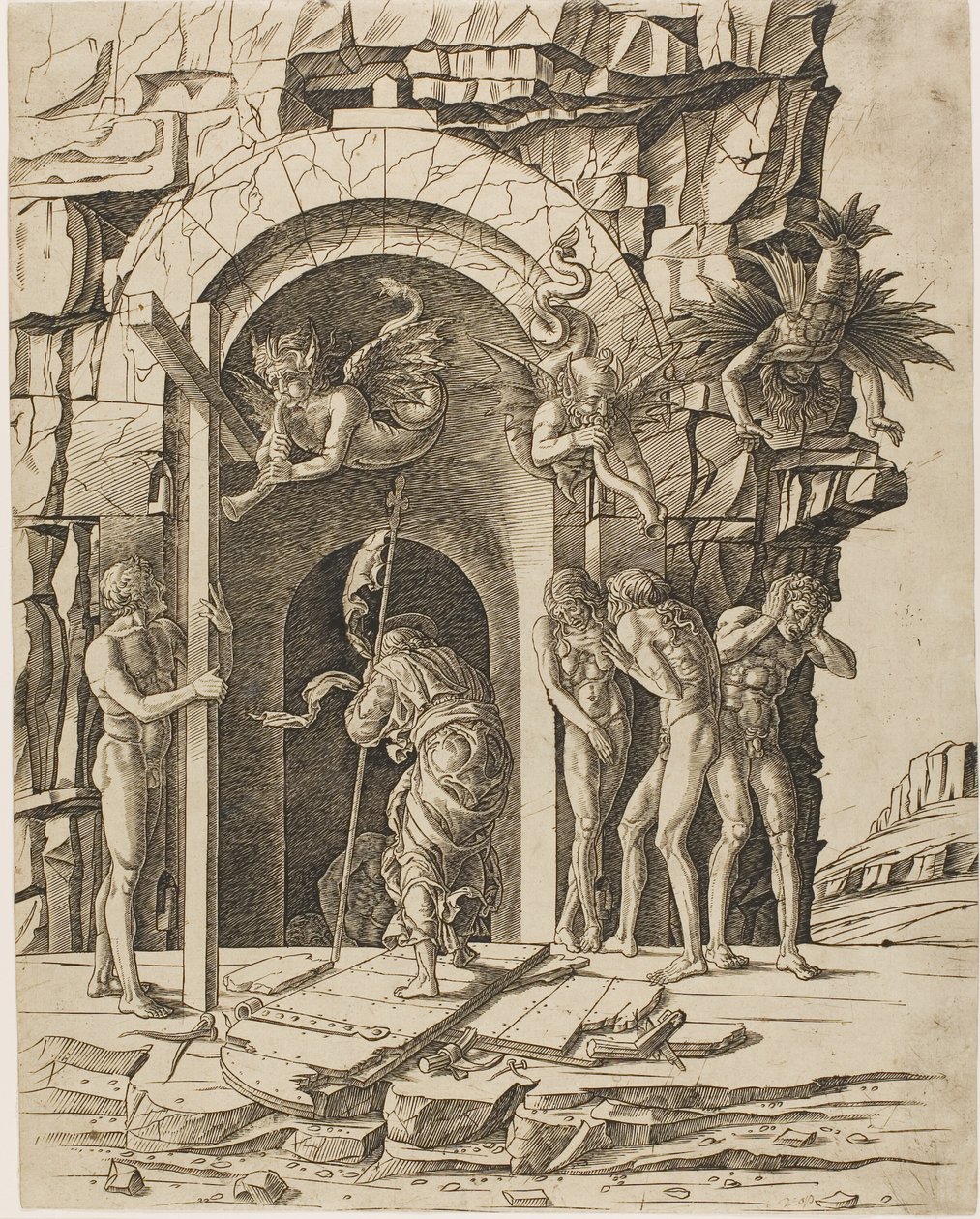 Discesa nel Limbo da Andrea Mantegna