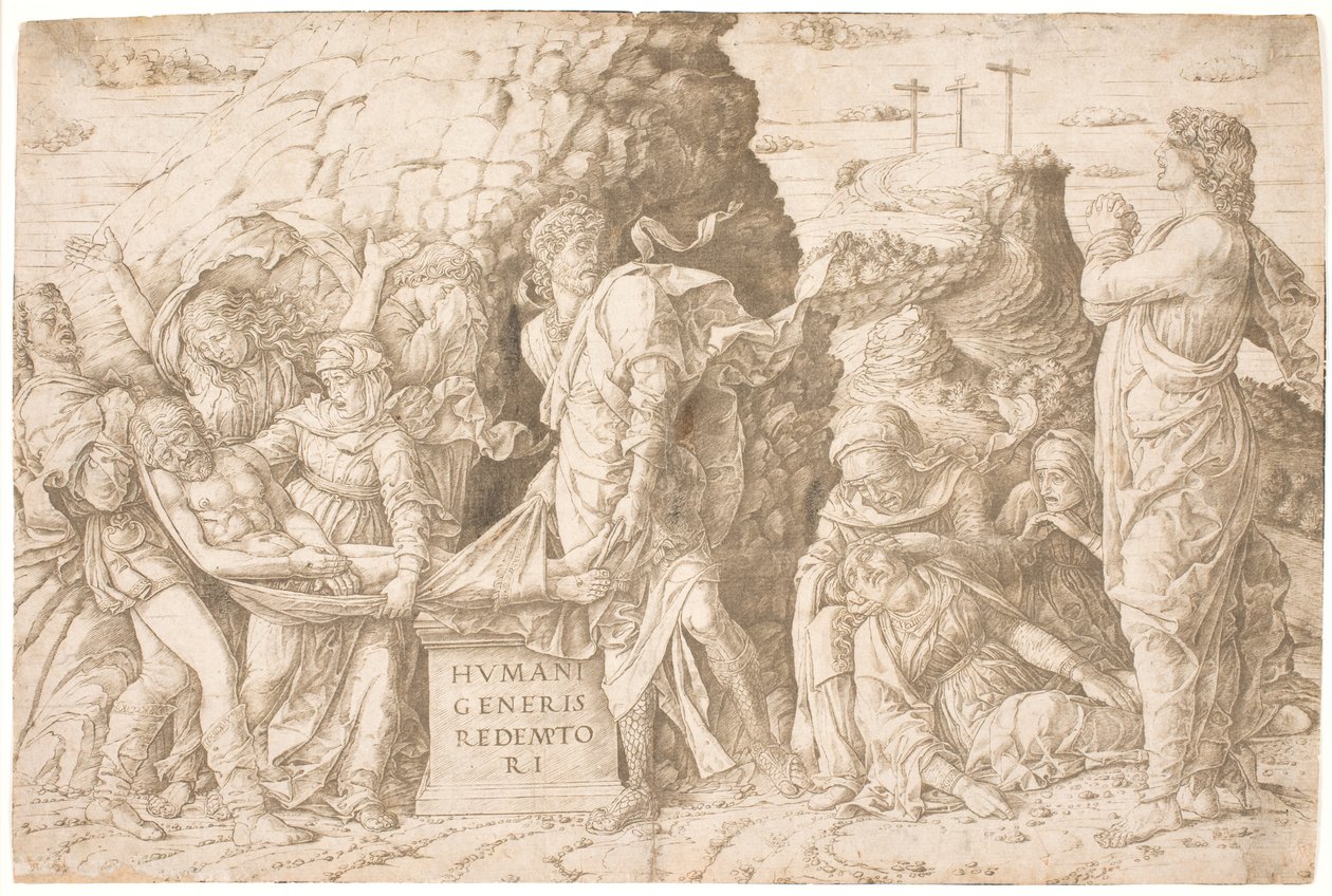 La sepoltura da Andrea Mantegna