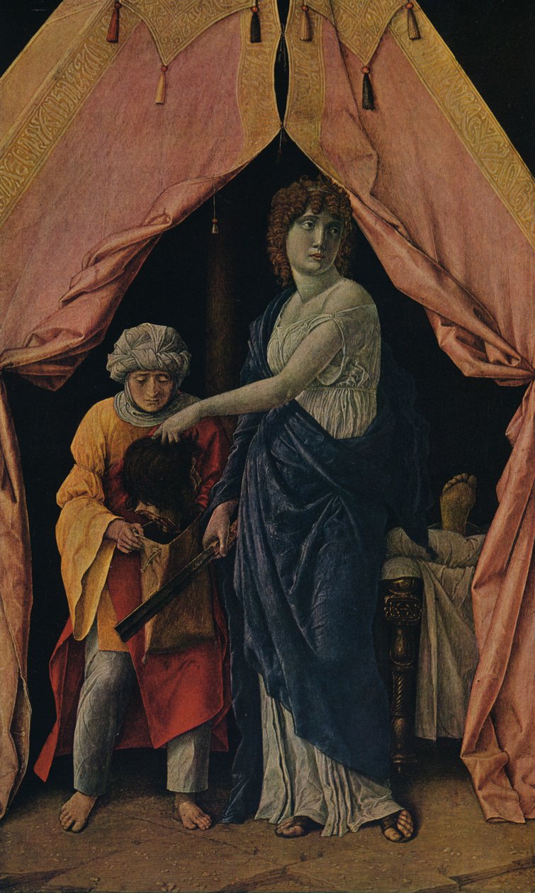 Giuditta con la testa di Oloferne da Andrea Mantegna