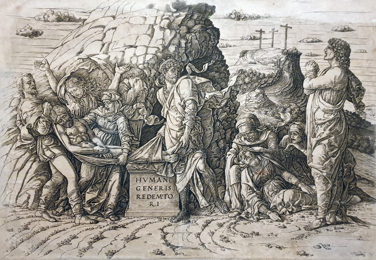 La sepoltura da Andrea Mantegna