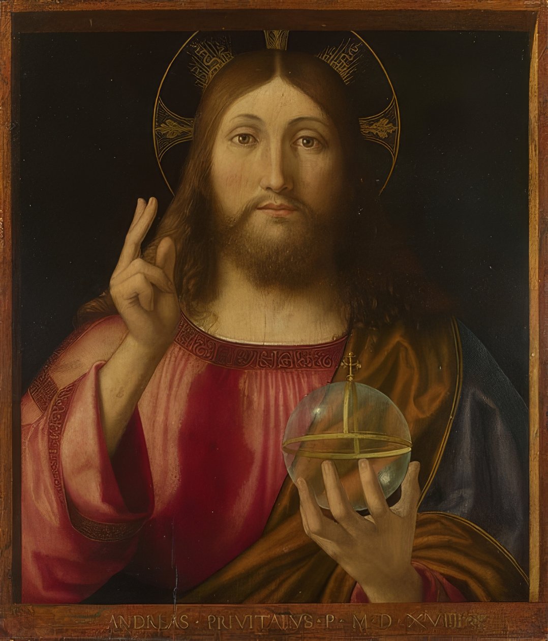 Salvator Mundi da Andrea Previtali