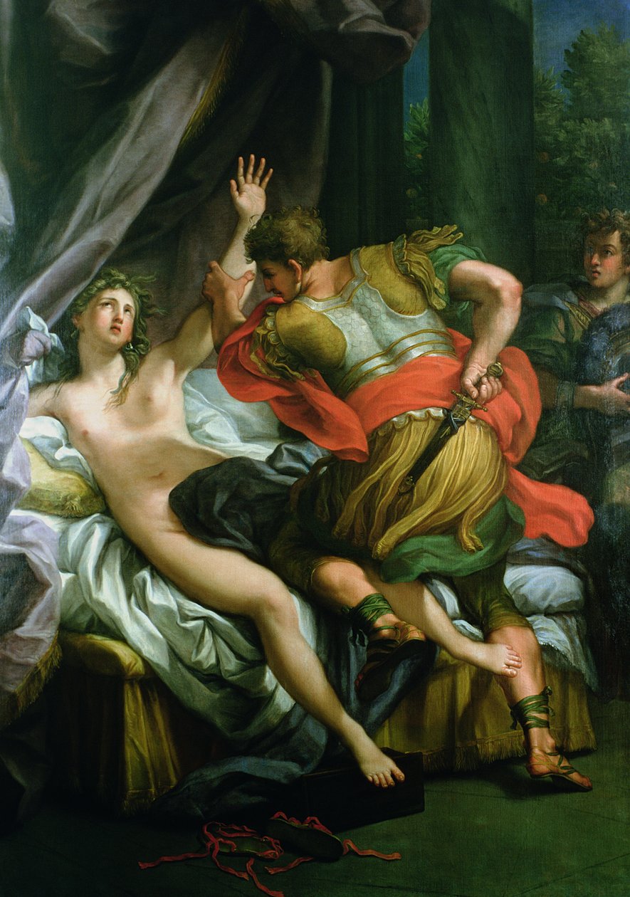 Tarquinius e Lucrezia da Andrea Procaccini
