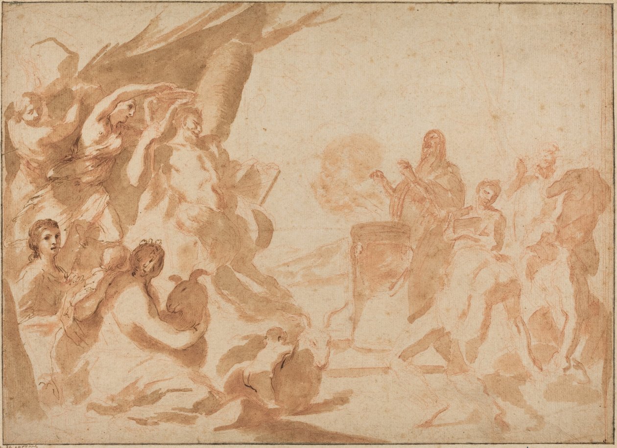 Un Sacrificio a Pan da Andrea Sacchi