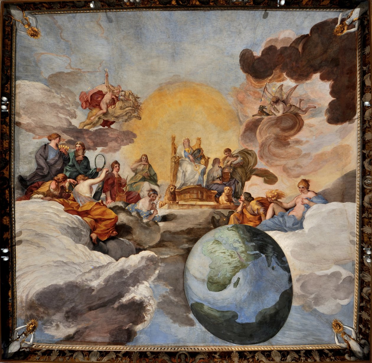 Il trionfo della saggezza divina da Andrea Sacchi