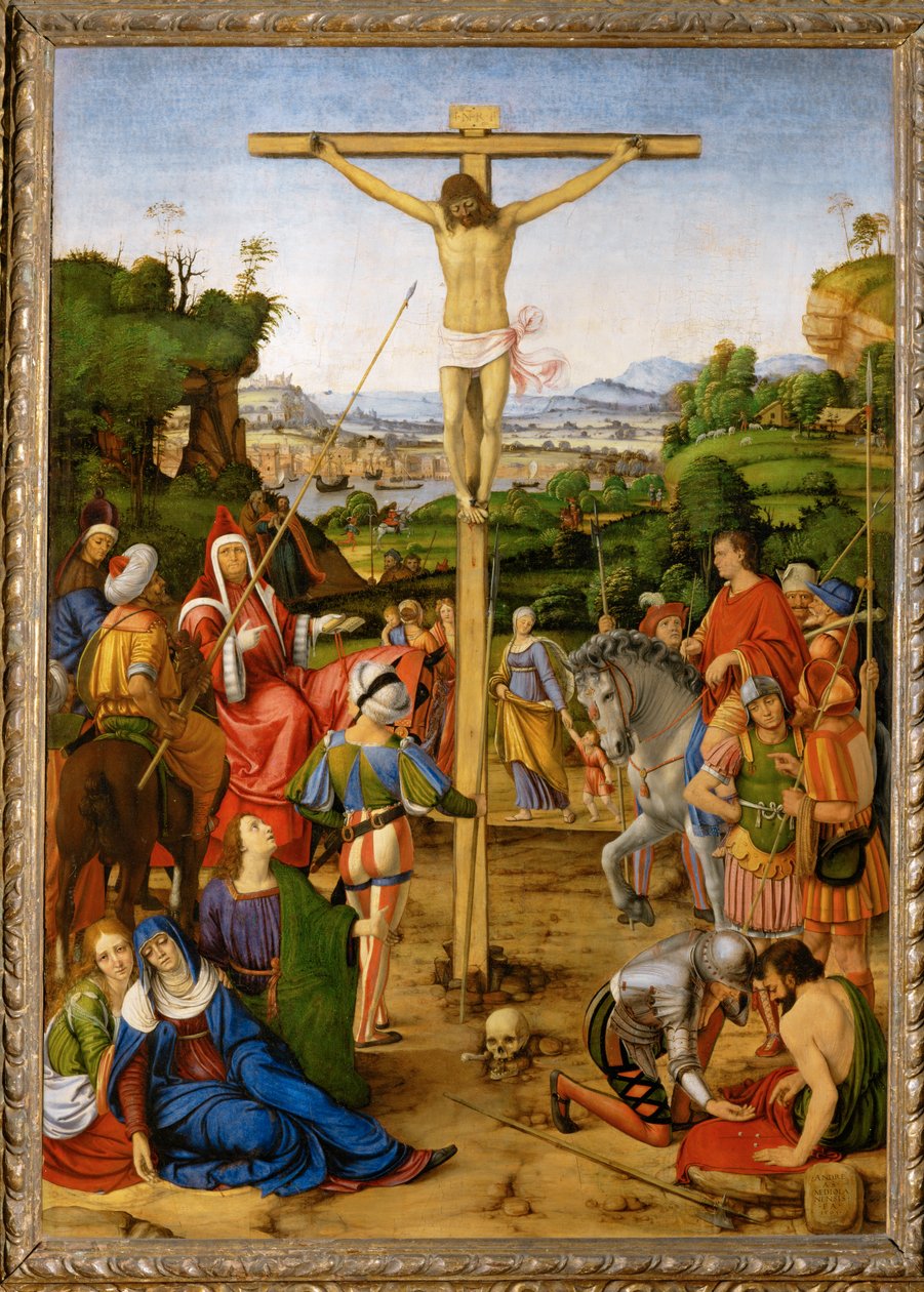 Crocifissione ... da Andrea Solario