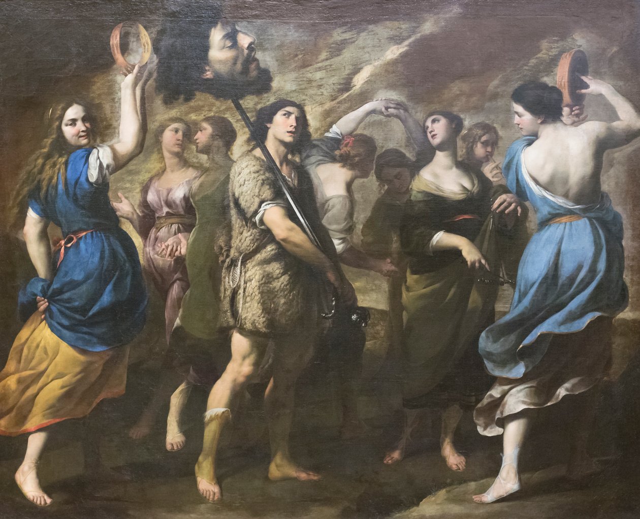 Il trionfo di Davide da Andrea Vaccaro