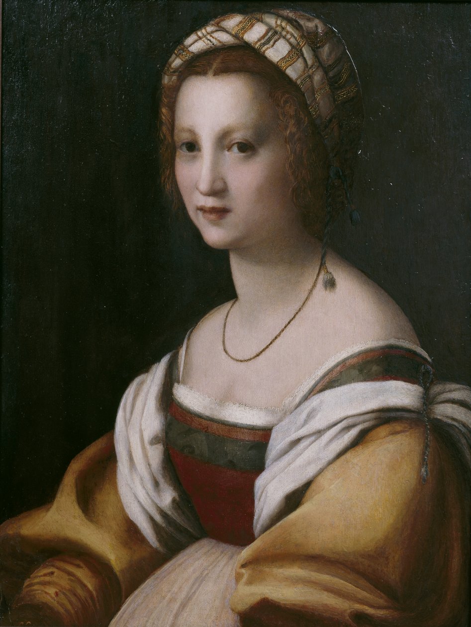 Ritratto di una donna da Andrea del Sarto