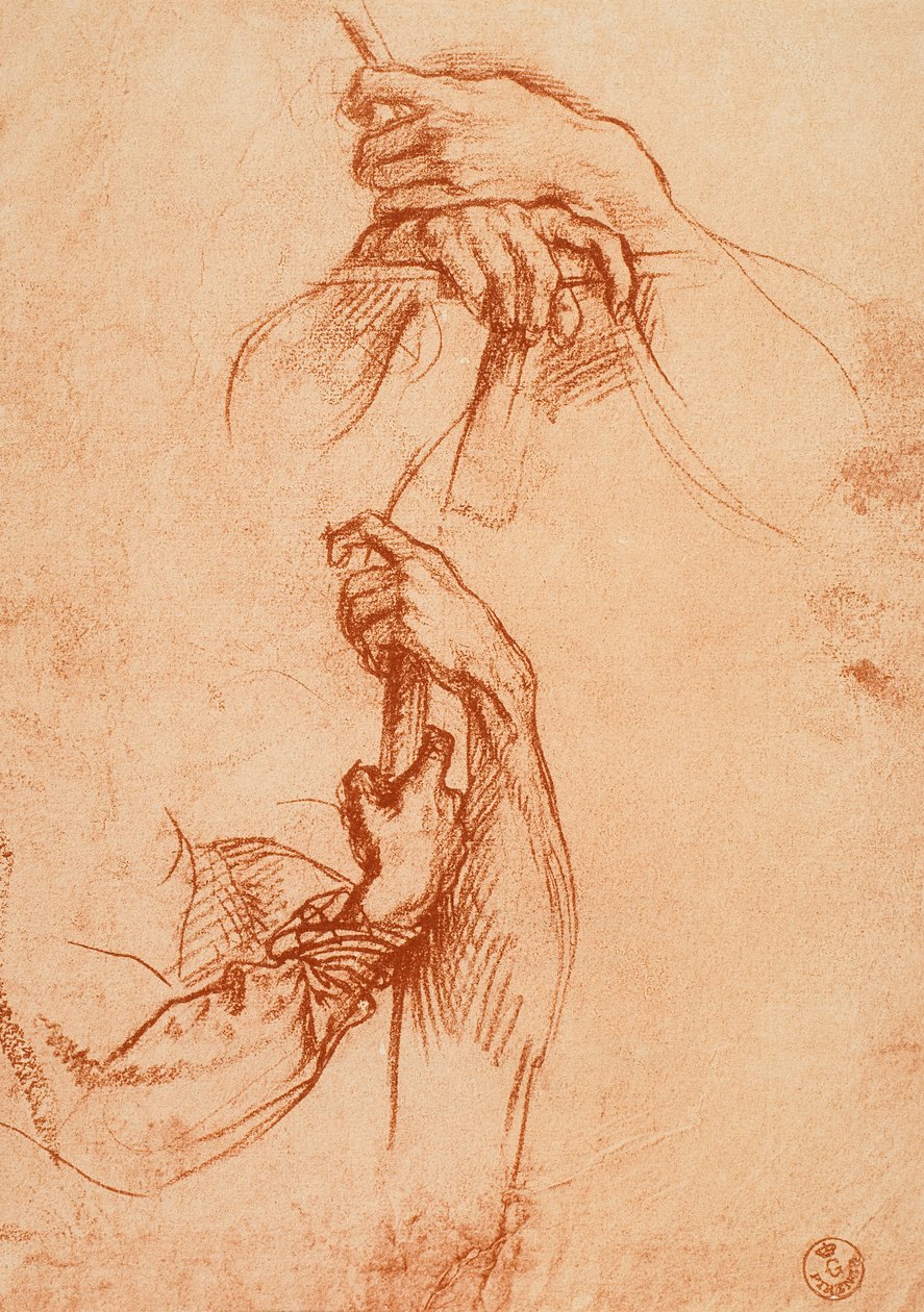 Studio di mani da Andrea del Sarto