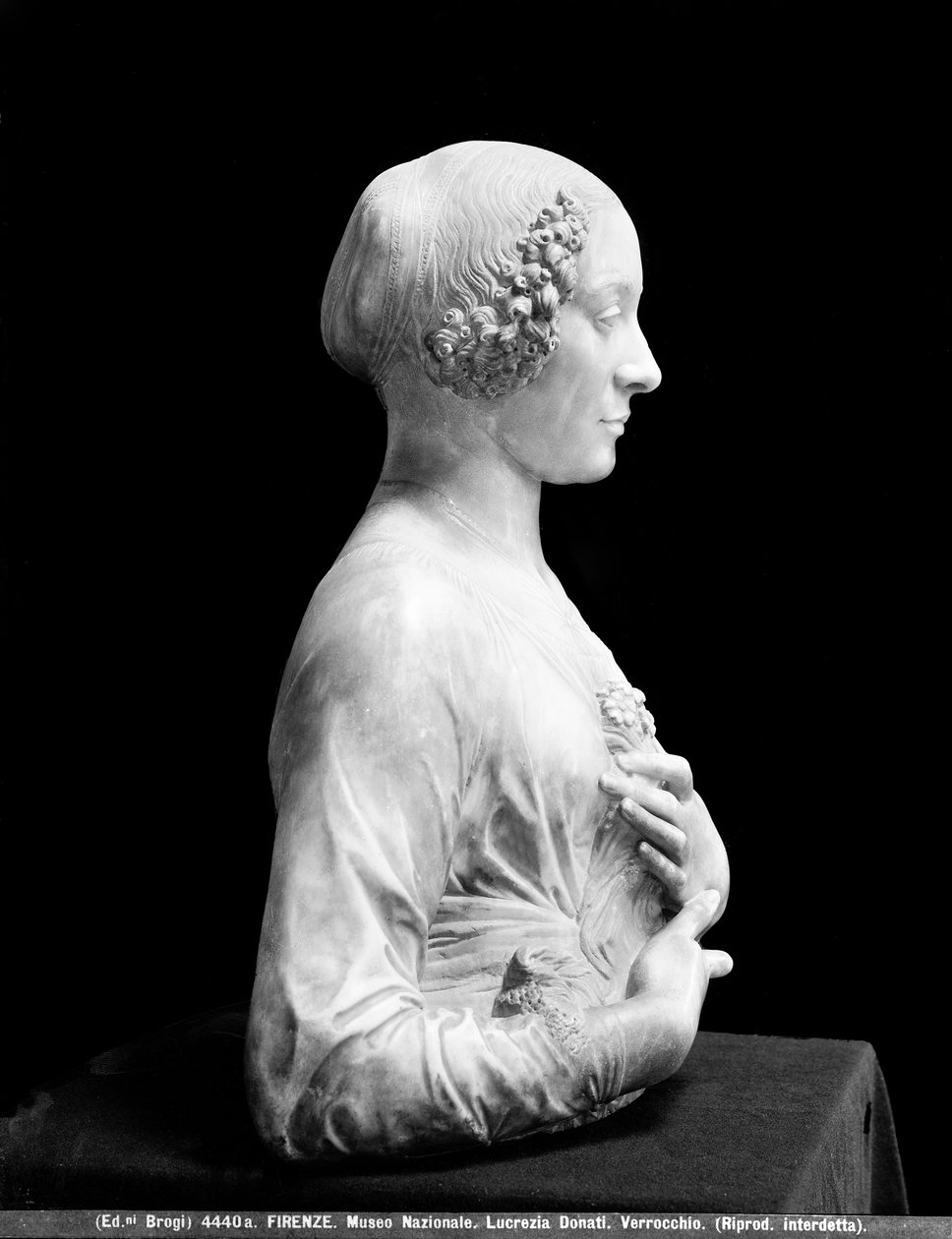 Donna con un bouquet (marmo) da Andrea del Verrocchio